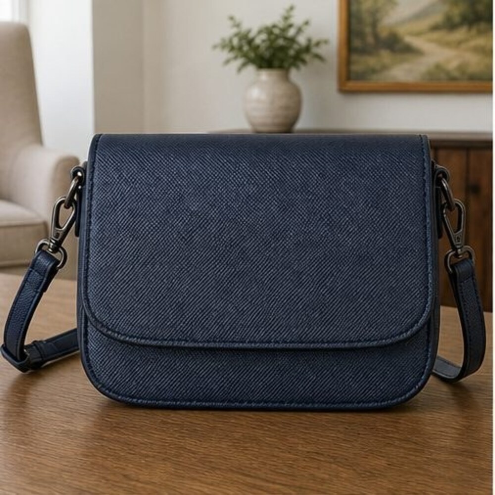 Slate Vegan Leather Bag